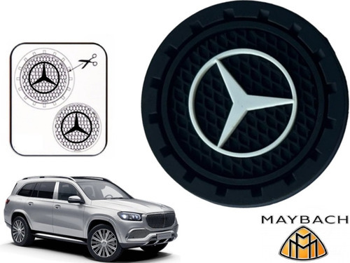 Par Porta Vasos De Auto Universal Mercedes Benz Maybach Suv Foto 3