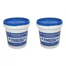 Kit C/2 Pasta Gel Desengraxante Pinheiro 400g