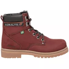 Coturno Bota Casual Adventure Azimute Terra Vermelha