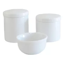 Kit Higiene Porcelana Bebê - Ciranda Arte Criativa (3 Peças)