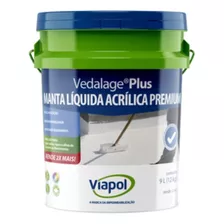 Manta Liquida Laje Vedalage Plus Viapol 12kg Cinza Concreto