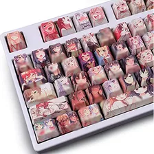 Teclas De Anime Teclado, 108 Teclas De Pbt Sublimación...