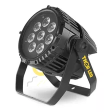 Par Led Rgbwa 8x15w Exterior Thor Cañon Audio Ritmico Wash