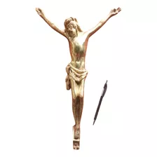 Cristo De Bronce 0.43 Cm X 0.30 Cm