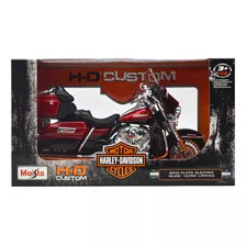 Harley Davison 2013 Flhtk Electra Glide Escala 1:12 Maisto