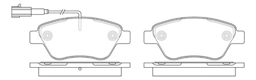 Pastillas Freno Delanteras Fiat Grande Punto 1.4 2017 Foto 2