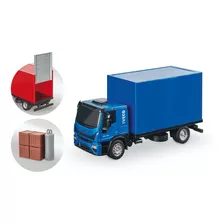 Caminhão Iveco Tector Baú Nova Cabine - Usual Brinquedos