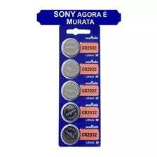 Bateria Lithium Cr2032 3v Sony Cartela 20 Unidades Plac Mãe