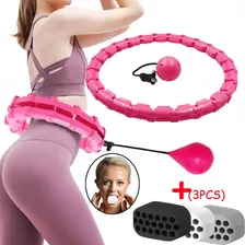 Argolas Esportivas Exercício De Massagem Hoop+3 Bola De Mass