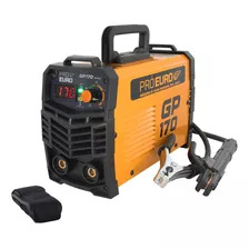 Maquina Solda Inversora 170amp Bivolt Tig Eletrodo Alumínio Cor Laranja 110v/220v