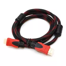 Cable Hdmi V1.4 Trenzado Full Hd Con Filtros De 3mts
