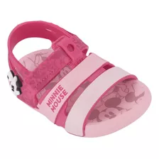 Sandália Infantil Grendene Disney Minnie Reaction Baby Rosa