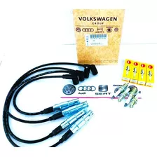 Kit Cables Y Bujías Volkswagen Gol - Polo