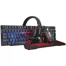 Combo Gamer Marvo Scorpion Cm370 Teclado+mouse+audif+pad