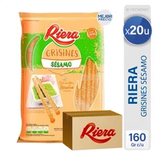 Caja Grisines Riera Con Semillas De Sesamo - Mejor Precio