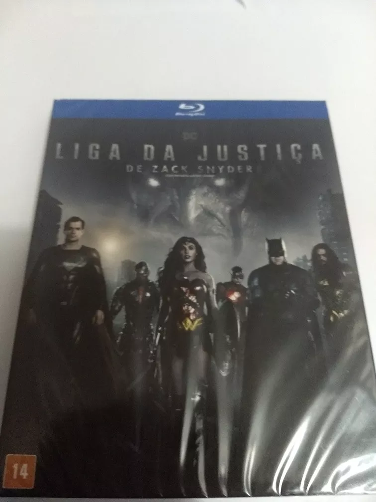 Blu-ray Ligar Da Justiça De Zack Snyder