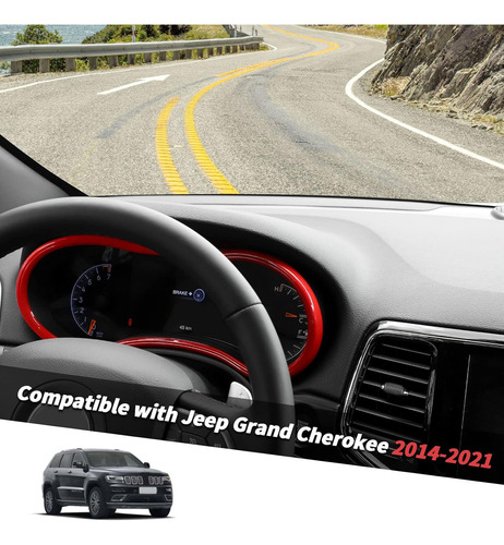 Jimen Compatible Con Jeep Grand Cherokee 2014-2021, Kit De A Foto 2