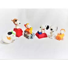 Kit Bonecos Turma Snoopy Mc Donalds Usados 2 Faltam Peça