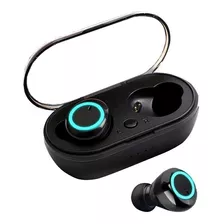 Fone De Ouvido In-ear Sem Fio Kapbom Ka-799 Preto E Azul