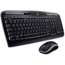 Teclado Mouse Logitech Mk320 Usb Ingles Wireless 2.4ghz