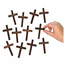 Diversión Expresos Cruces De Madera (1 Docena) De La Escuela