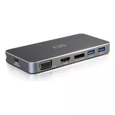 Estación De Acoplamiento Mst De Doble Pantalla C2g Usb-c® 7 