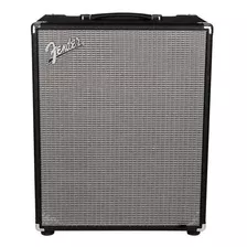 Amplificador Fender Rumble Series 500 Transistor Para Bajo De 500w Color Negro/plata 120v