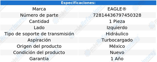 Soporte Transmisin Izquierdo Volvo C30 L5 2.5l Turbo 07-13 Foto 3