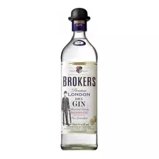 Gin Brokers Gin Ingles Con El Sombrerito Importado 