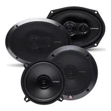 Combo Rockford Fosgate Parlantes 5,25 40w + 6x9 Pulgadas 65w