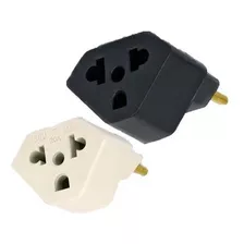 Kit 6 Un Adaptador De Tomada Padrão Novo E Antigo Universal