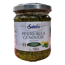 Molho Pesto Genovese Com Azeite Extravirgem Di Salerno 180g