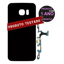 Vidro Traseiro Para Galaxy S7 Flat G930 Tampa + Conector!