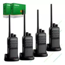 4 Rádio Comunicador Intelbras Uhf Rc 3002 Longo Alcance 20km