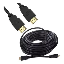 Cable Hdmi 15 Metros Full Hd 3d V1.4 Pvc Negro Hdmi A Hdmi