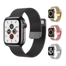 Pulso Correa Metalica Iman Compatible Applewatch 38/40 42/44