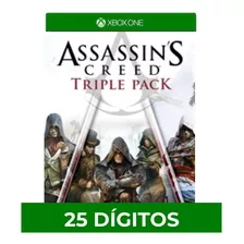 Pack Triplo Assassin's Creed: Black Flag, Unity, Syndicate