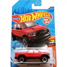 Carrinho Hot Wheels 2020 Ram 1500 Rebel 225/250 Ghb31 Mattel