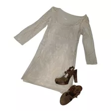 Vestido Para Boda Civil Color Beige 