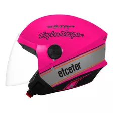 Capacete Para Moto Para Moto, Tipo Urban Etceter Pro Tork Capacete Helmet Pintura Pink, Varias Cores Rosa Tamanho 58 