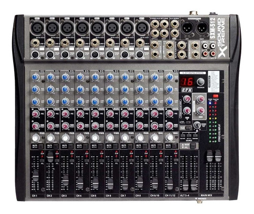 Consola Sound Xtreme Sxm-512 De Mezcla 220v
