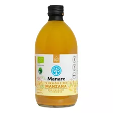 Vinagre De Manzana Con Jengibre Y Curcuma 500ml - Manare