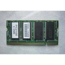 Memoria Ddr1 De Laptop 512 Mb Pc2100/266mhz.