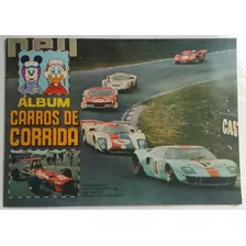 Album Figurinhas Carros Corrida Completo Tio Pat Mickey 1969