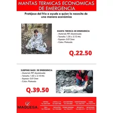 Mantas Termicas De Emergencia 