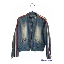 Campera Retro Jean Peuque Talle L