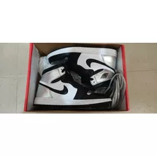 Jordán 1 Retro High Og Silver Toe 