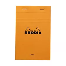 Bloc De Notas Grapado, No14 A6+ Lined Naranja, 4 3/8 X...