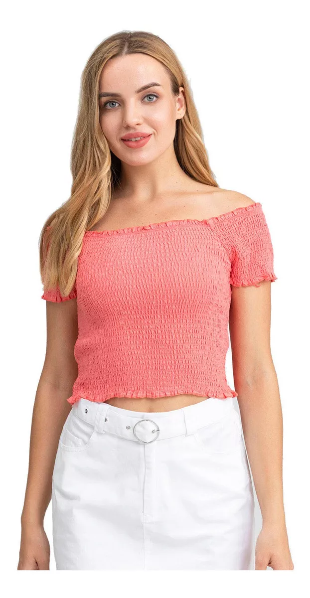 Blusa Rule Coral Mujer Fashion´s Park