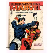 Hq Gibi Superaventuras Marvel Nº 92 - Demolidor E Justiceiro - Ed. Abril - 1990